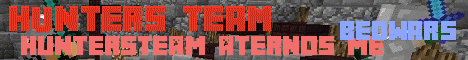 Banner for HUNTERS TEAM Minecraft server