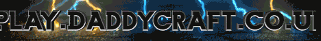 Banner for DaddyCraft Minecraft server