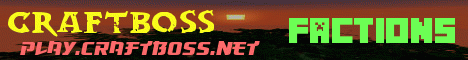 Banner for Craftboss Minecraft server