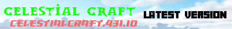Banner for CelestialCraft.io Minecraft server
