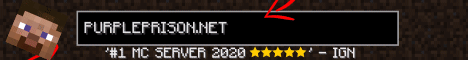 Banner for PURPLE PRISON *FREE VIP RANK* *CLICK* Minecraft server