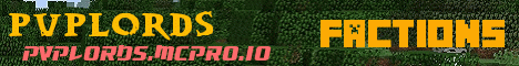Banner for PVPLords server