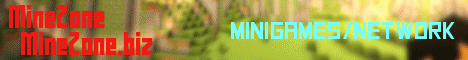 Banner for MineZone.biz Minecraft server