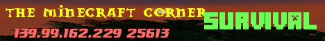 Banner for The Minecraft Corner server