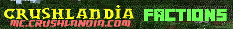 Banner for Crushlandia Minecraft server