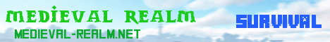 Banner for Medieval Realm Minecraft server