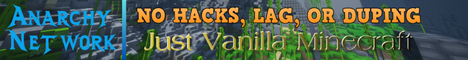 Banner for Anarchy Network server