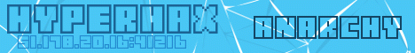 Banner for HyperHax Anarchy Minecraft server