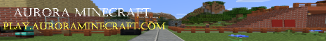 Banner for Aurora Minecraft Minecraft server
