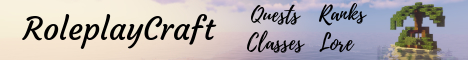 Banner for RoleplayCraft Minecraft server