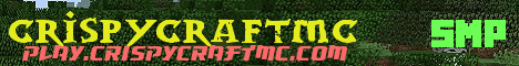 Banner for CrispyCraftMC Minecraft server