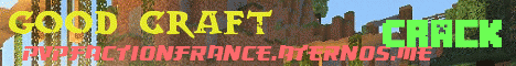 Banner for GoodCraft Minecraft server