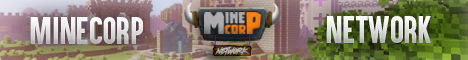 Banner for MineCorp Kingdoms Minecraft server