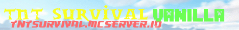 Banner for Tnt Survival server