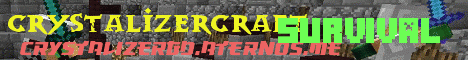 Banner for CrysTaliZerCraft Minecraft server