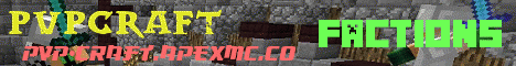 Banner for pvpCraft Minecraft server