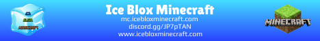 Banner for Ice Blox MInecraft Minecraft server