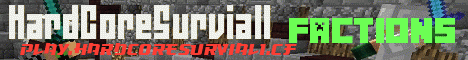 Banner for HardCoreSurvial1 Minecraft server