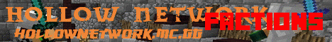 Banner for Hollow Network Minecraft server