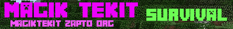 Banner for Magik Tekit Minecraft server