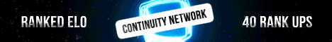 Banner for Continuity Network Minecraft server