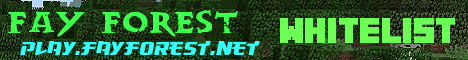 Banner for Fay Forest Minecraft server