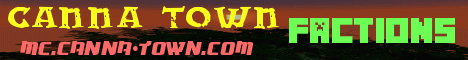 Banner for Canna Town Minecraft server