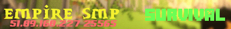 Banner for Empire SMP server