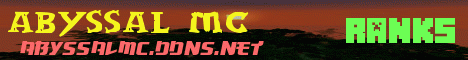 Banner for Abyssal MC Minecraft server