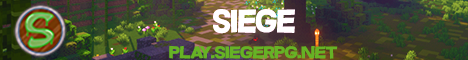 Banner for Siege Minecraft server