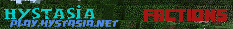 Banner for Hystasia Minecraft server