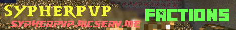 Banner for SypherPvP server