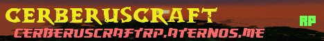 Banner for CerberusCraftRp server