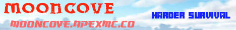 Banner for MoonCove Minecraft server