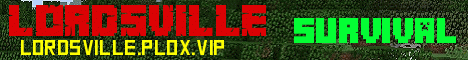 Banner for Lordsville Minecraft server