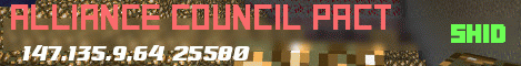 Banner for Alliance Council Pact Minecraft server