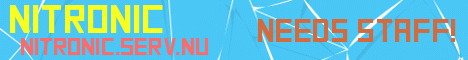 Banner for Nitronic server