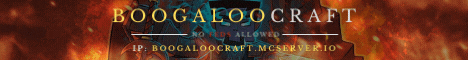 Banner for BoogalooCraft Minecraft server