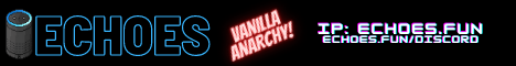 Banner for Echoes: Vanilla Minecraft server