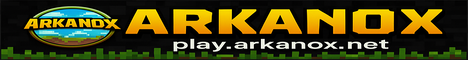 Banner for ARKANOX Network Minecraft server