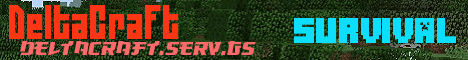 Banner for DeltaCraft server