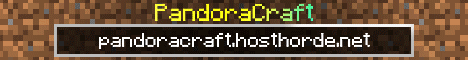 Banner for PandoraCraft factions 1.9-1.13 Minecraft server