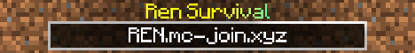 Banner for Ren Survival server