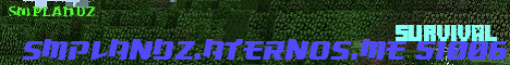 Banner for SMPLandz Minecraft server