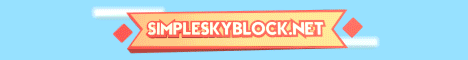 Banner for Simple Skyblock Minecraft server