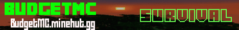 Banner for BudgetMC Minecraft server
