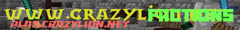 Banner for www.crazylion.net Minecraft server