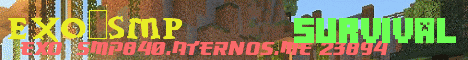 Banner for exo_SMP Minecraft server