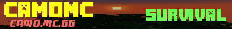 Banner for CamoMC server