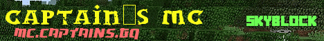 Banner for Captain's MC Minecraft server
